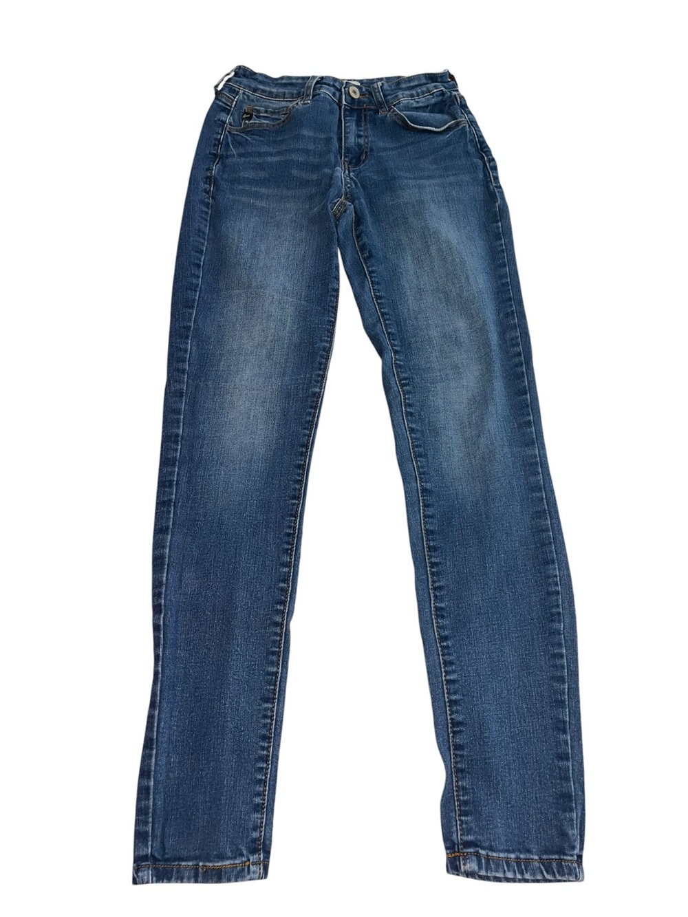 KanCan Women’s 3/25 Medium Wash Skinny Jeans Stretch Denim